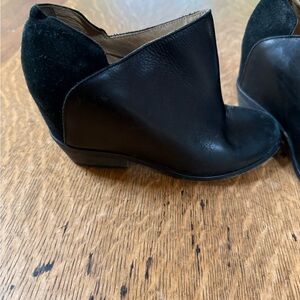 MM6 Black Ankle Boots
